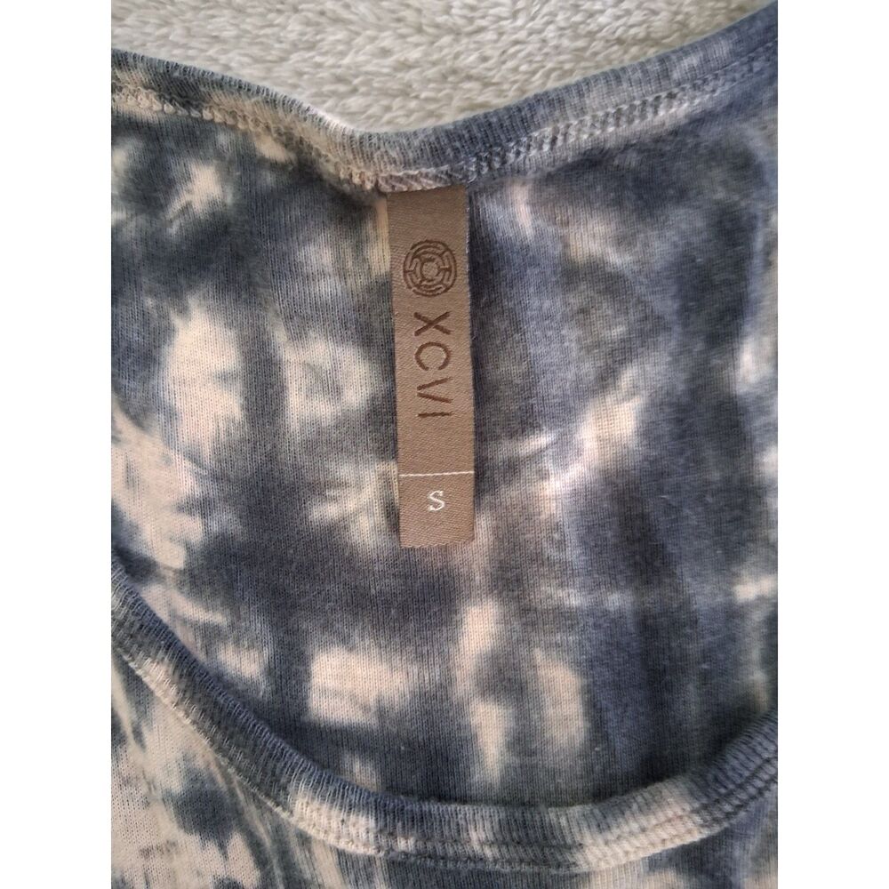 XCVI Tank Dress Sm Maxi Tie Dye Long Boho Festival Summer Sleeveless Scoop Neck - Picture 5 of 10